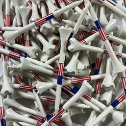 Outlet π 3-1/4" Pride Performance Golf Tees, USA Flag, 100 Count π₯°