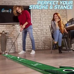 Cheap π Golf Putting Matt For Indoors And Office, 8ft Putting Green With Alignment Guides, Compact Edition, Golf Accessories For Me 𧨠11 Cheap π Golf Putting Matt For Indoors And Office, 8ft Putting Green With Alignment Guides, Compact Edition, Golf Accessories For Me 𧨠-FootJoy shop 51efpEjPihL