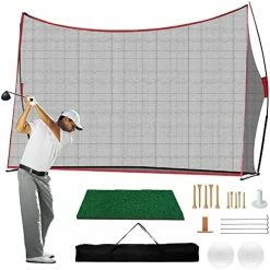 Brand new 😀 Golf Practice Net, 10x7 Feet Golf Nets For Backyard Driving, Heavy Duty Golf Net – Home Golf Swing Training - Indoor Outdoor Use - Golf Simulator For Any Golfer 🎉 -FootJoy shop 51f7rz3FPL. AC