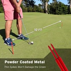 Outlet π GoSports Down The Line 10ft Putting String Guide - Golf Alignment Training Aid, Master Straight And Breaking Putts, Green π 8 Outlet π GoSports Down The Line 10ft Putting String Guide - Golf Alignment Training Aid, Master Straight And Breaking Putts, Green π -FootJoy shop 51gPqzlYhsL