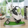 Top 10 👏 10L0L Golf Pen Holder With 3 Pieces Golf Club Pens Set Unique Golf Golf Desk Decor Gifts Souvenirs For Men Blue + White 🎉 -FootJoy shop 51gdU2bK7 L. AC