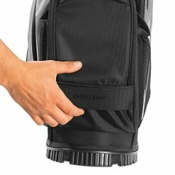 Outlet 🔔 ZZO Golf Izzo Lite Stand Golf Bag Ultra Light Perfect For Carrying On The Golf Course, With Dual Straps For Easy To Carry Golf Bag Black/grey ✔️ -FootJoy shop 51gif6quByL