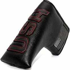 Coupon 🔥 Barudan Golf Black Putter Headcover Covers Cover For Blade Style Putters, Magnetic USA Flag Blade Putter Headcovers With Magnet For Me ✨ -FootJoy shop 51iX0q4k20L. AC