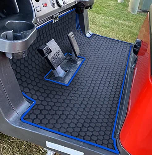 Brand new π Golf Cart Floor Liner Mat Full Coverage Custom Fit For 2 And 2+2 Club Car Models Precedent 2004-2022/Onward & Tempo (2017-2022)/Villager & V4L (2019-2022 Red Trim (short) π― 5 Brand new π Golf Cart Floor Liner Mat Full Coverage Custom Fit For 2 And 2+2 Club Car Models Precedent 2004-2022/Onward & Tempo (2017-2022)/Villager & V4L (2019-2022 Red Trim (short) π― - Image 3