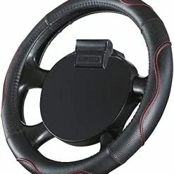 Deals π Premium PU Leather Steering Wheel Cover For EZGO Golf Cart, 13 Inch Black Red π 13 Deals π Premium PU Leather Steering Wheel Cover For EZGO Golf Cart, 13 Inch Black Red π -FootJoy shop 51k duqe7EL. AC
