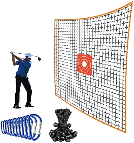 Budget π SAPLIZE Golf Practice Net With Target Cloth, Carabiners And Elastic Cords, Heavy Duty Golf Ball Barrier Hitting Net, Golf High Impact Net, 10x10 Ft / 10x 20 Ft / 10x15 Ft π€© 3 Budget π SAPLIZE Golf Practice Net With Target Cloth, Carabiners And Elastic Cords, Heavy Duty Golf Ball Barrier Hitting Net, Golf High Impact Net, 10x10 Ft / 10x 20 Ft / 10x15 Ft π€©