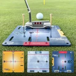 Best reviews of 🌟 Circuit Trainer - Groove Putting Mirror, Training Aid Align Eyes, Body, Putter Face, Indoor/Outdoor, Alignment Starting Line Impact Stroke Path Head Motion, Practice Station, Made In USA 🎉 -FootJoy shop 51lwbUt3ZGL. AC