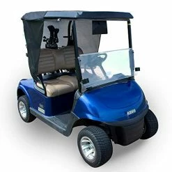 Best reviews of ❤️ Eevelle Greenline 2 Passenger Golf Cart Sun Shade Yamaha, Club Car, EZGO - Made In USA Black/black 🥰