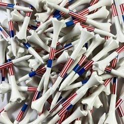 Hot Sale 🎉 2-3/4" Pride Performance Golf Tees, USA Flag, 100 Count 🔥 -FootJoy shop 51mRZRpnYiL. AC