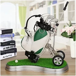 Top 10 👏 10L0L Golf Pen Holder With 3 Pieces Golf Club Pens Set Unique Golf Golf Desk Decor Gifts Souvenirs For Men Blue + White 🎉 -FootJoy shop 51n3O2R3tdL. AC