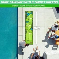 Brand new β Pure Putt Challenge Putting Games - Huge 10ft Putting Green Rug With 16 Golf Balls & Scorecard, 2-4 Player Indoor Or Outdoor Games For All Skill Level π 12 Brand new β Pure Putt Challenge Putting Games - Huge 10ft Putting Green Rug With 16 Golf Balls & Scorecard, 2-4 Player Indoor Or Outdoor Games For All Skill Level π -FootJoy shop 51qaNsQTgqL