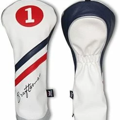 New 😉 Ed White Blue Leather Stripes Driver/Fairway Wood/Hybrid Headcover #1#3#5 H For All Brands Available For Custom Version #1 Driver 🧨 -FootJoy shop 51rfPcuxvyL. AC