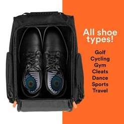 Outlet π Fitdom Golf π Shoe Bag - Tactical Style Zippered Black π Shoe Carrier Bags With Ventilation & Multiple Outside Pockets For 𧦠Socks Tees Gloves Brush & Other Accessories ETC Storage. Perfect For π© Women & Men π 14 Outlet π Fitdom Golf π Shoe Bag - Tactical Style Zippered Black π Shoe Carrier Bags With Ventilation & Multiple Outside Pockets For 𧦠Socks Tees Gloves Brush & Other Accessories ETC Storage. Perfect For π© Women & Men π -FootJoy shop 51sBG4QNc7L