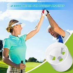 Outlet 👏 Golf Cup Putting Cup 4 Inch Depth ABS White For Golf Practic 😀 -FootJoy shop 51sqSAMuUyS