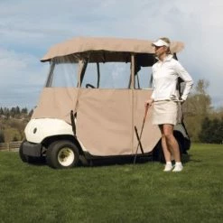 Outlet 👍 Fairway 4-Sided Deluxe 2-Person Golf Cart Enclosure, 72072 🛒