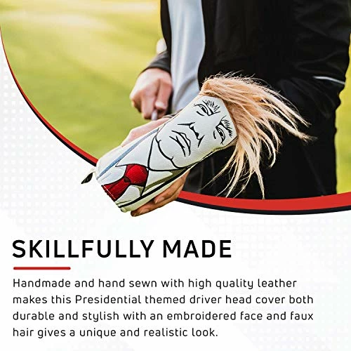 Top 10 𧨠Keep America Great Premium Golf Club Headcover - Quality Leather, Hand-Made Funny Head Cover - Style And Customize Your Golf Bag - Tour Inspired, Donald Trump Golf Design Mallet π₯° 4 Top 10 𧨠Keep America Great Premium Golf Club Headcover - Quality Leather, Hand-Made Funny Head Cover - Style And Customize Your Golf Bag - Tour Inspired, Donald Trump Golf Design Mallet π₯° - Image 3