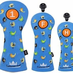Brand new 🧨 Birdie Birds Blue Driver Fairway Wood Hybrid Mallet Blade Putter Cover Headcover 🛒 -FootJoy shop 51vcLm x7EL. AC