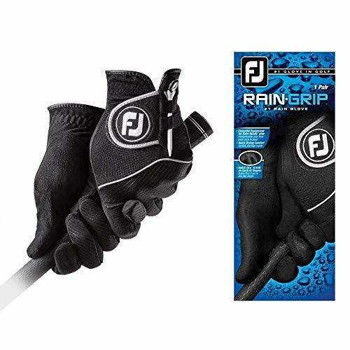 Outlet 𧨠Men's RainGrip Golf Gloves, Pair (White) White / Gre π 3 Outlet 𧨠Men's RainGrip Golf Gloves, Pair (White) White / Gre π