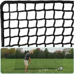 Hot Sale ⭐ Golf Practice Net Golf Ball Hitting Netting,Heavy Duty Nylon Golf Sports Netting Barrier Nets 10x10ft/10x15ft/10x20ft… ❤️