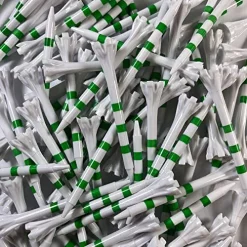 Promo ❤️ Champ 2-3/4" My Hite FLYtee Stripe Golf Tee, 100 Count Green Stripe 🔔