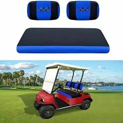 Deals 🌟 Golf Cart Yamaha G2, G8, G9, G16, G19, G22 And Club Car DS Before 2000 Seat Covers, Stylish Durable Bench Seat Covers,Washable Breathable Polyester Mesh Cloth(Black/Beige) ❤️ -FootJoy shop 51zVak4kt4L. AC