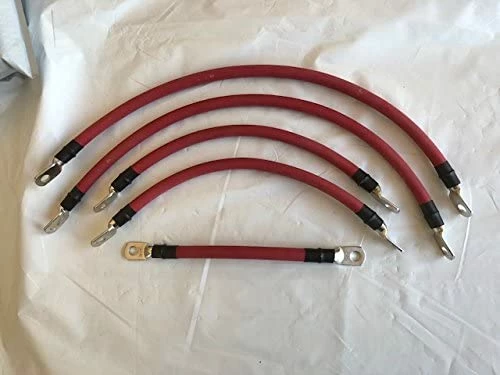 Flash Sale ⭐ ECW&L Club Car Precedent 2 Gauge Battery Cable Set 6 X 8 Volt Black ❤️ 6 Flash Sale ⭐ ECW&L Club Car Precedent 2 Gauge Battery Cable Set 6 X 8 Volt Black ❤️ - Image 4