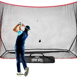 Flash Sale ✔️ Vy Duty Golf Hitting Net For Indoor Or Backyard Golf Driving Practice - 10x7 Feet Hitting Net Area - Perfect Golf Training Equipment For Any Golfer 🌟