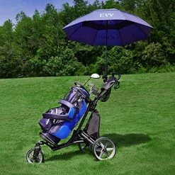 Brand new ⌛ KVV 3 Wheel 360 Rotating Front Wheel Foldable/Collapsible Golf Push Cart With Foot Brake Open And Close In ONE Second-Free Umbrella Holder Included ✨ -FootJoy shop 61MNo1mQ4fL