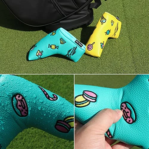 Cheapest π Olf Blade Putter Cover Headcover Club Protector Magnetic Bar Closure Sweet π¬ Candy For Scotty Cameron Taylormade Odyssey Yellow β€οΈ 6 Cheapest π Olf Blade Putter Cover Headcover Club Protector Magnetic Bar Closure Sweet π¬ Candy For Scotty Cameron Taylormade Odyssey Yellow β€οΈ - Image 4