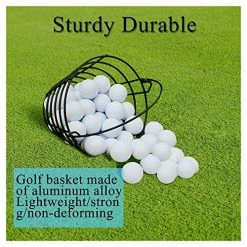 Promo 𧨠10L0L Golf Ball Basket - Golf Ball Bucket Suitable For Golf Practise And Competition Anti-Rust Black π 8 Promo 𧨠10L0L Golf Ball Basket - Golf Ball Bucket Suitable For Golf Practise And Competition Anti-Rust Black π -FootJoy shop 61UAHO7ImJL