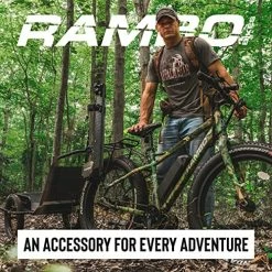 Buy π Bikes Aluminum Bike Trailer Cart - Heavy-Duty Game Cart And Utility Trailer - 300lbs Maximum Capacity - 6061 Aluminum Alloy Frame, 16" Fat Tires For Any Terrain - All-Purpose Foldable Trailer π 7 Buy π Bikes Aluminum Bike Trailer Cart - Heavy-Duty Game Cart And Utility Trailer - 300lbs Maximum Capacity - 6061 Aluminum Alloy Frame, 16" Fat Tires For Any Terrain - All-Purpose Foldable Trailer π -FootJoy shop 61a1XcnhozL