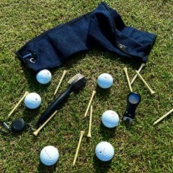 Deals 😀 Golf Durable Canvas Stand Bag W/ Golf Accessories Kit, 5-Way Divider Stand Golf Bag W/ Golf Accessories For Men & 👩 Women, 7-Pocket Golf Club Bags, Water-Resistant Golf Bags For 👩 Women & M ✔️ -FootJoy shop 61bK74Wc0BL