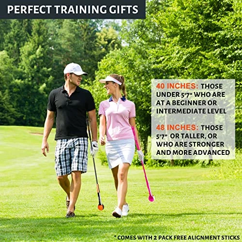 Wholesale β Hosita Golf Swing Trainer - Full Swing Warm-up Training Aids For Tempo, Timing, Balance And Rhythm, For Men π© Women - Comes With Free Alignment Sticks 48" Orange(with Free Alignment Sticks) π€© 6 Wholesale β Hosita Golf Swing Trainer - Full Swing Warm-up Training Aids For Tempo, Timing, Balance And Rhythm, For Men π© Women - Comes With Free Alignment Sticks 48" Orange(with Free Alignment Sticks) π€© - Image 4