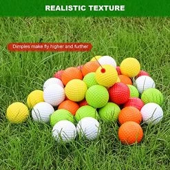 Outlet ⭐ 40 Pack Foam Golf Practice Balls - Realistic Feel And Limited Flight Training Balls For Indoor Or Outdoor 40 Orang 🔥 -FootJoy shop 61wf4Rm2npS
