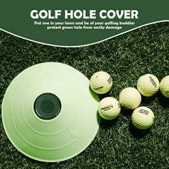Cheap 👍 Golf Cup Cover Golf Hole Putting Green Cup Golf Practice Training Aids Green Hole Cup For Outdoor Activities 👏 -FootJoy shop 61zInwjStcL